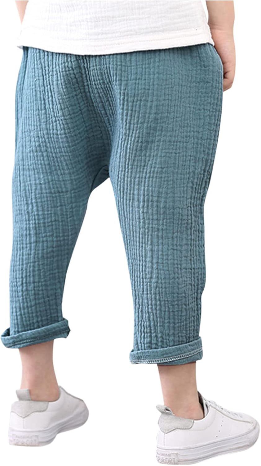 Durable Comfortable Harem Pants for Toddler Kids All Season Use