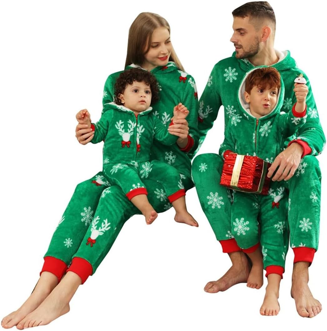Christmas Family Pajama Set - Soft Warm Winter Night