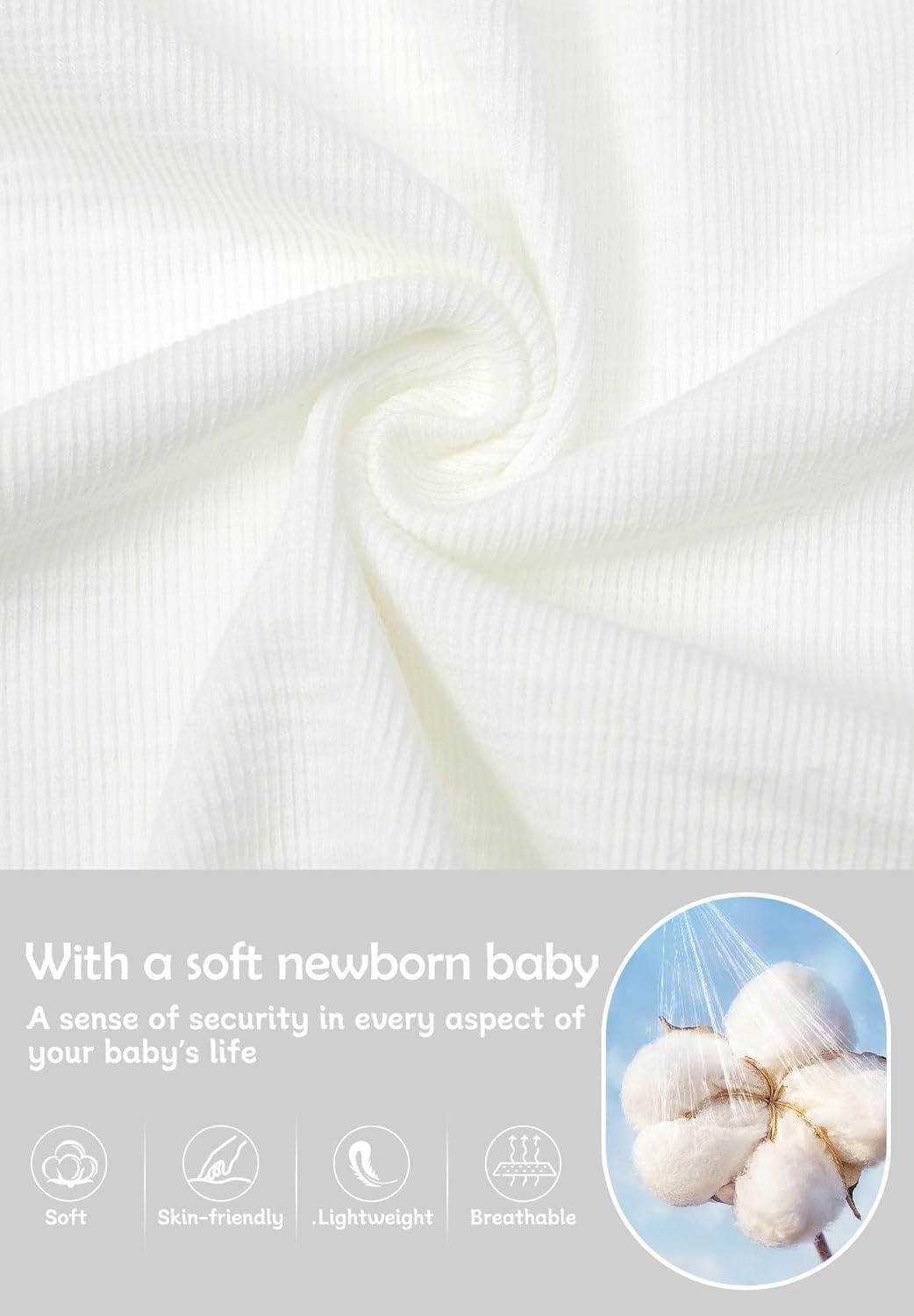 Zando Newborn Romper Cozy CUTE and B DIY