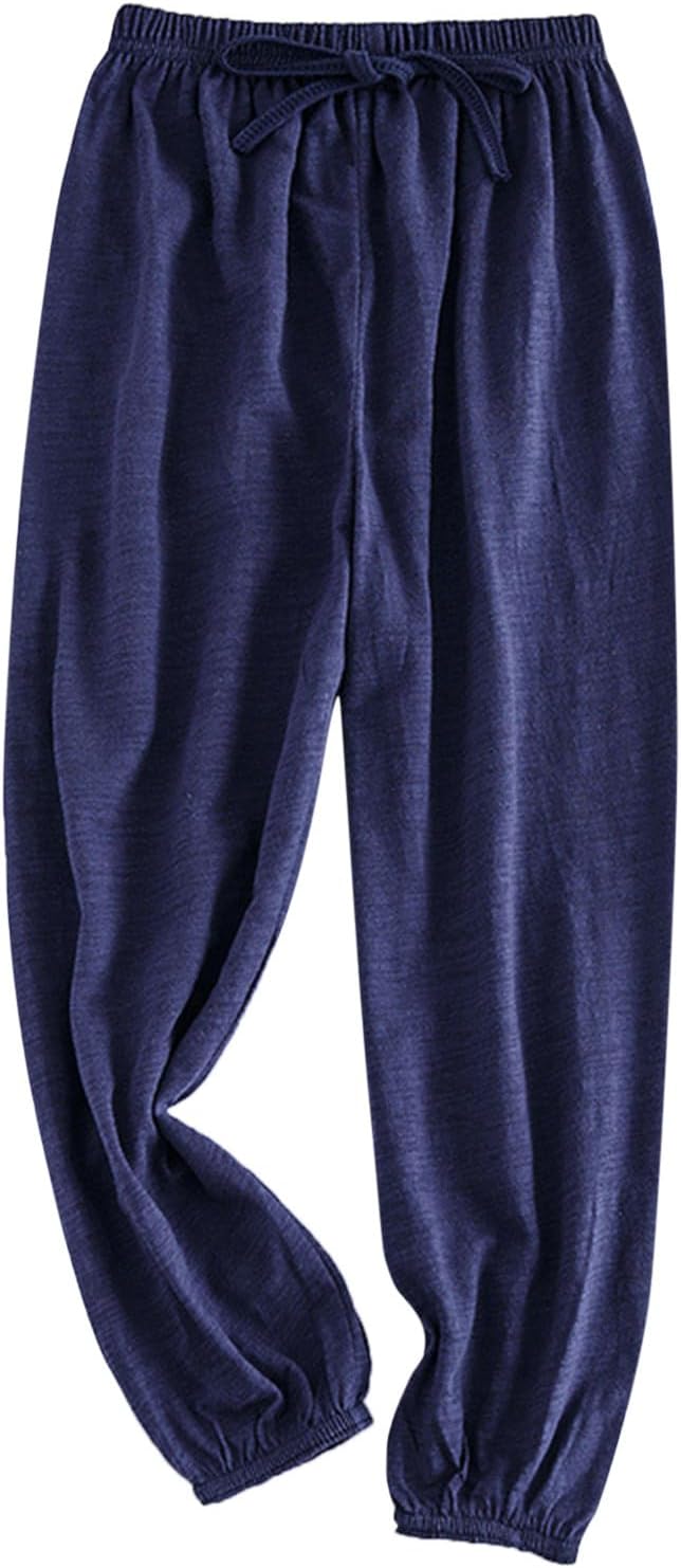Toddler Soft Cotton Harem Pants for Kids 2-12 Years