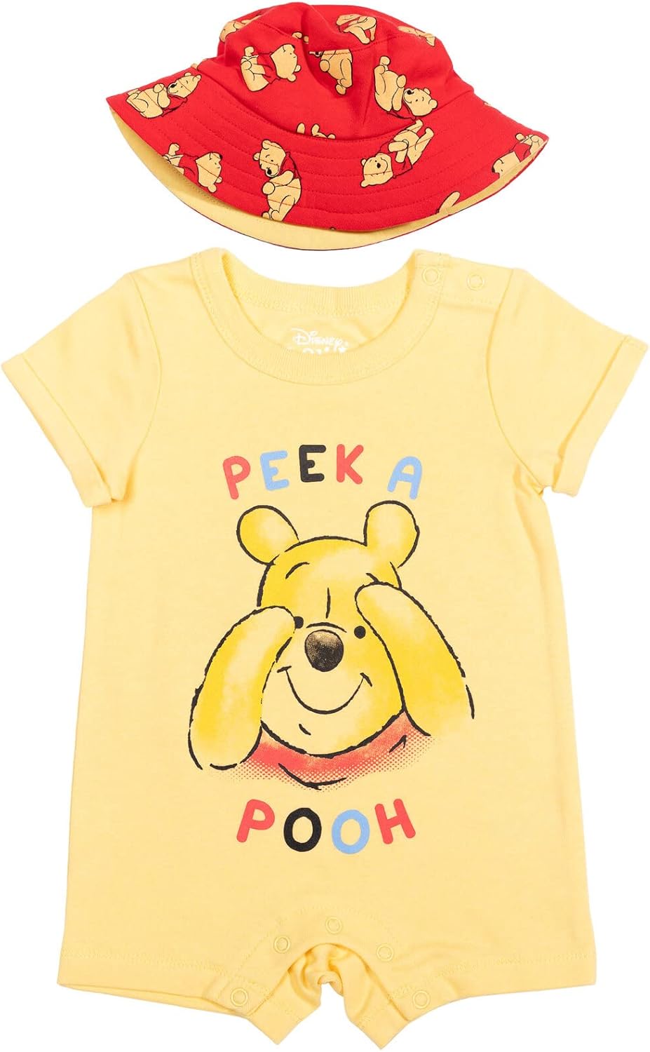 Disney punched through mickey lilo stitch lion king and pooh romper set