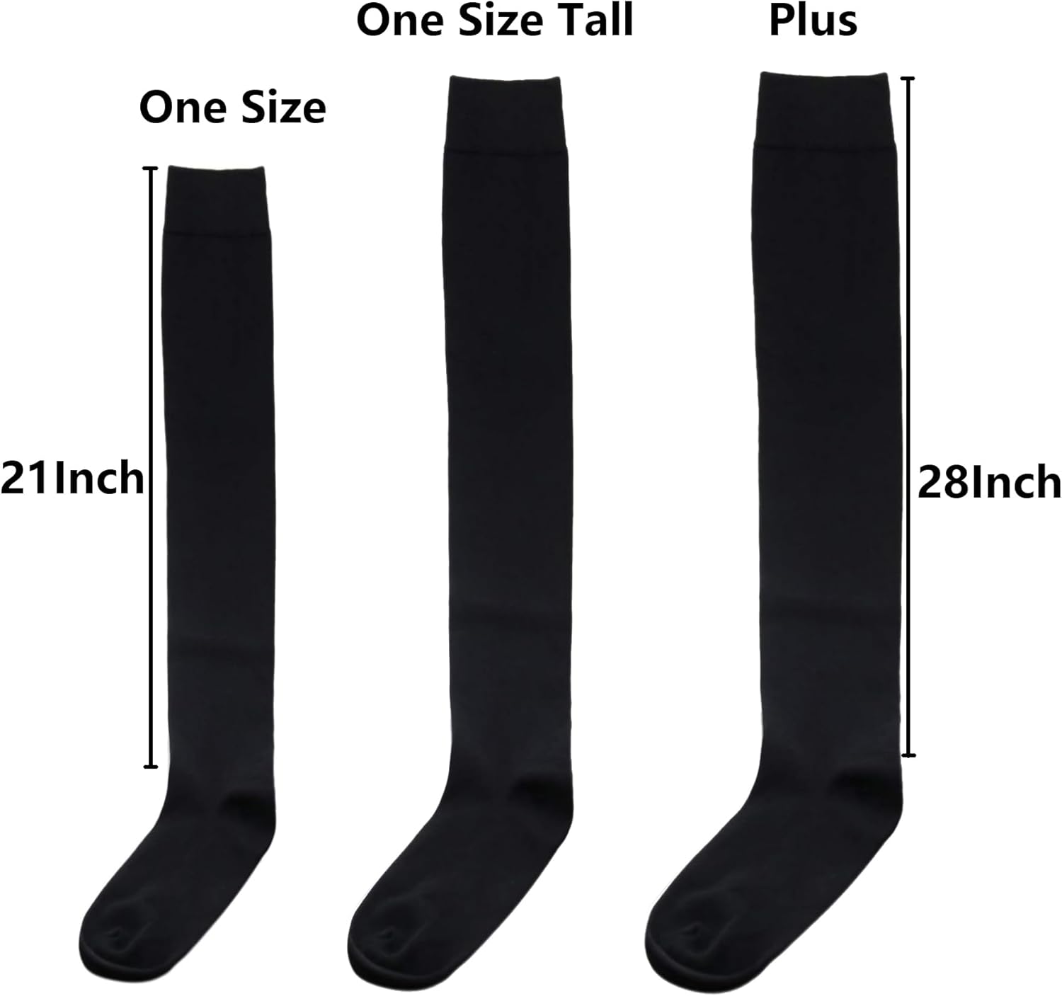 Bestjybt Womens Over the Knee Socks