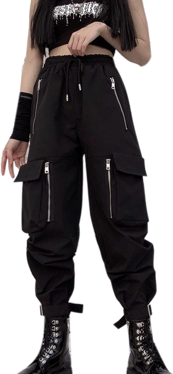 MEINVQIAOTI Black Cargo Pants Women comfy stylish and perfect for daily wear