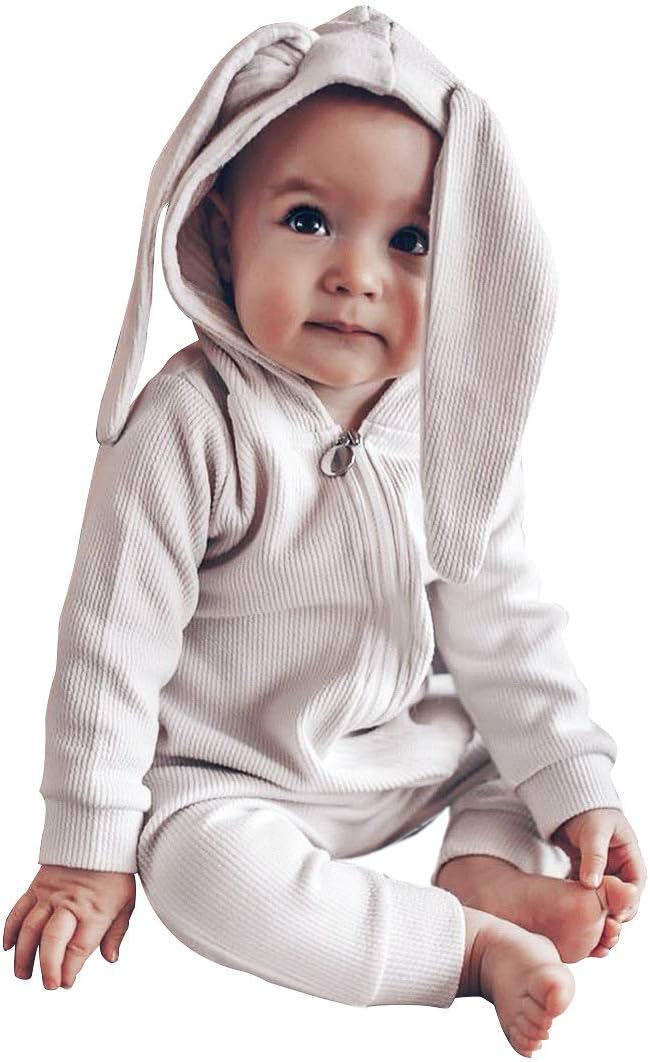 Simplee Kids Animal Bunny Baby Rompers