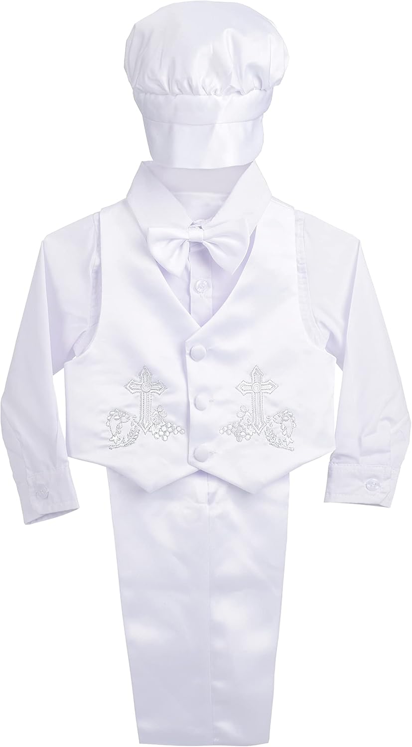 Dressy Daisy Baby Boy Baptism Outfit