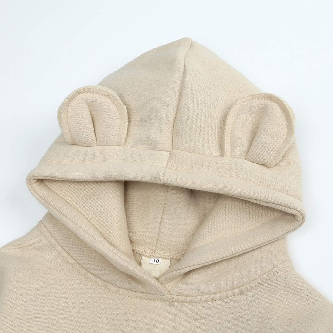 Cotton Solid Hoodies for Baby and Toddler