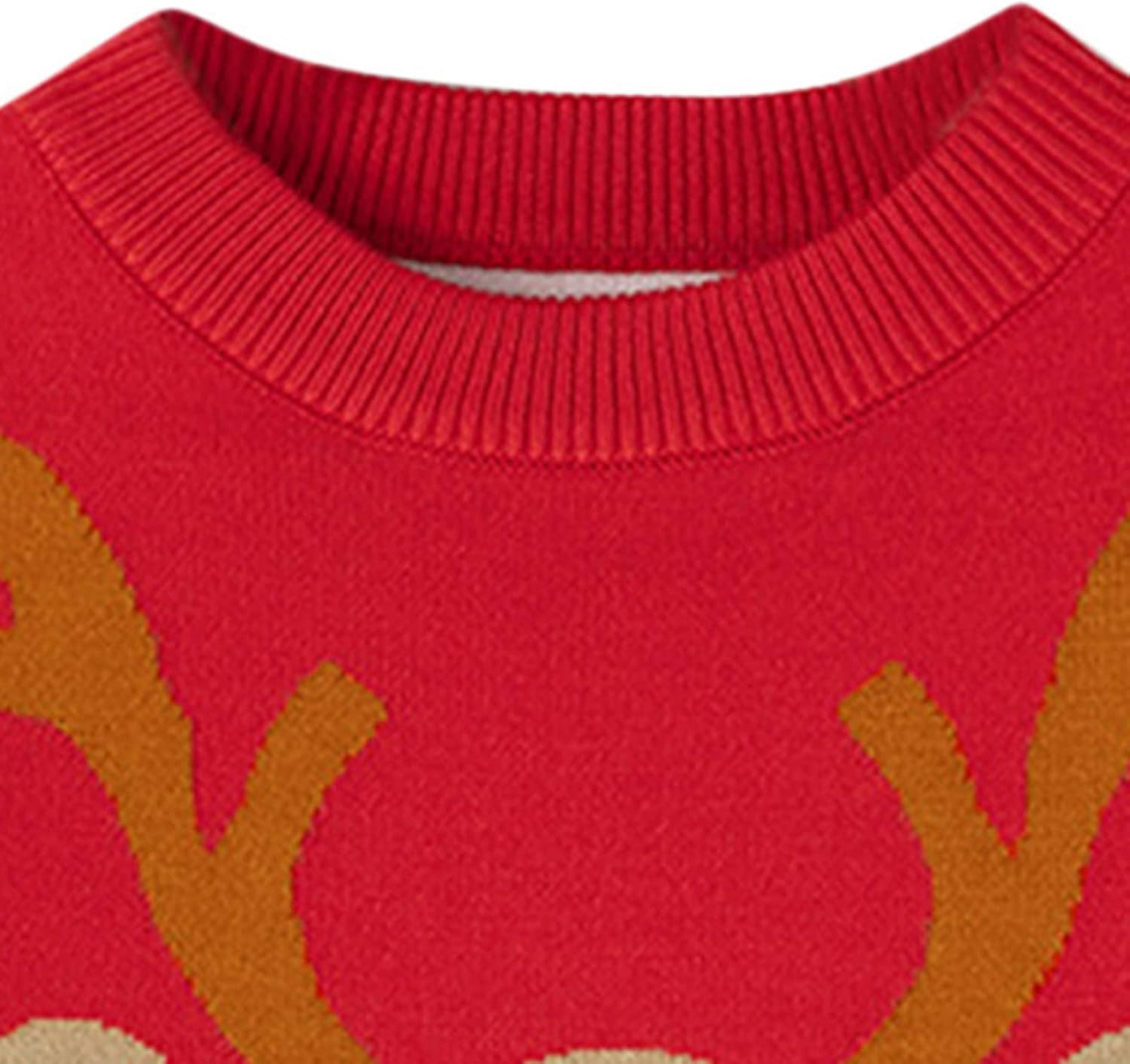 Festive Deersucker Sweater for Boys