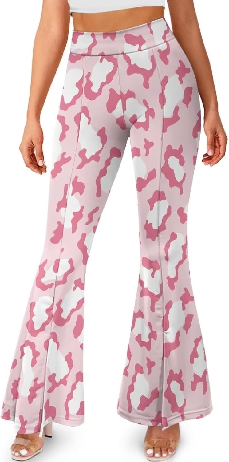 Jndtueit Plus Size Flared Yoga Pants
