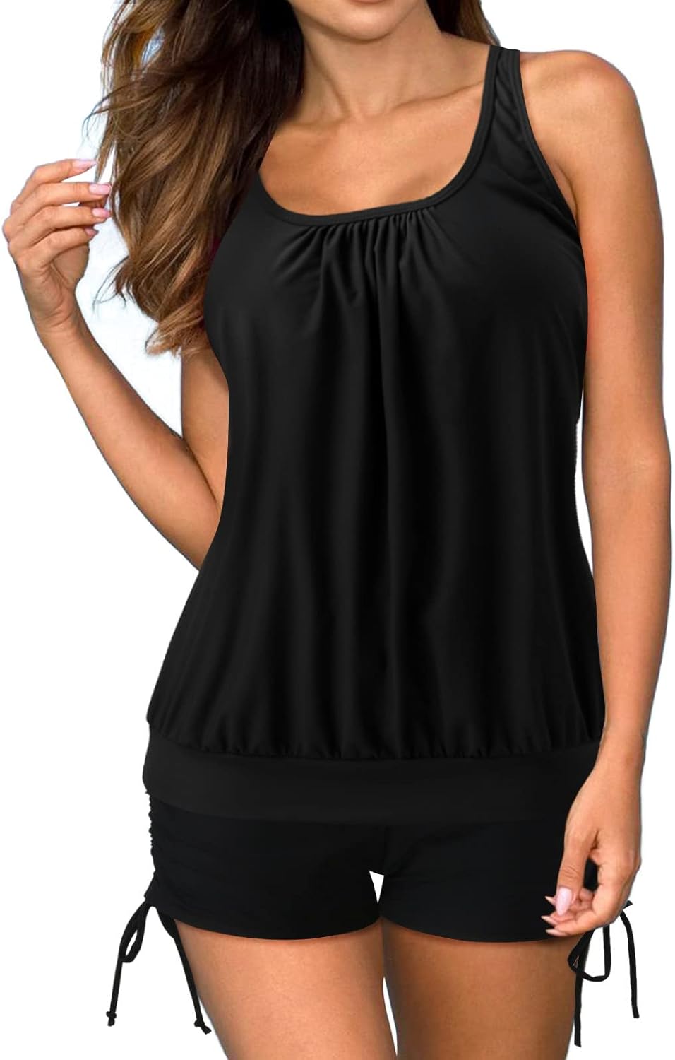 Sfascumop Tankini Swimsuit for Women Hiding Your Tummy in Style