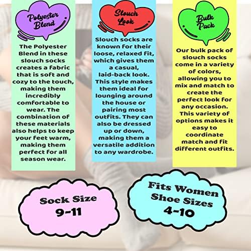 Winterlace Slouchy Socks for Women