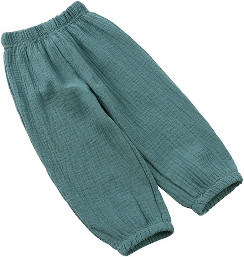 Adjustable Linen Pants for Boys 12-24M