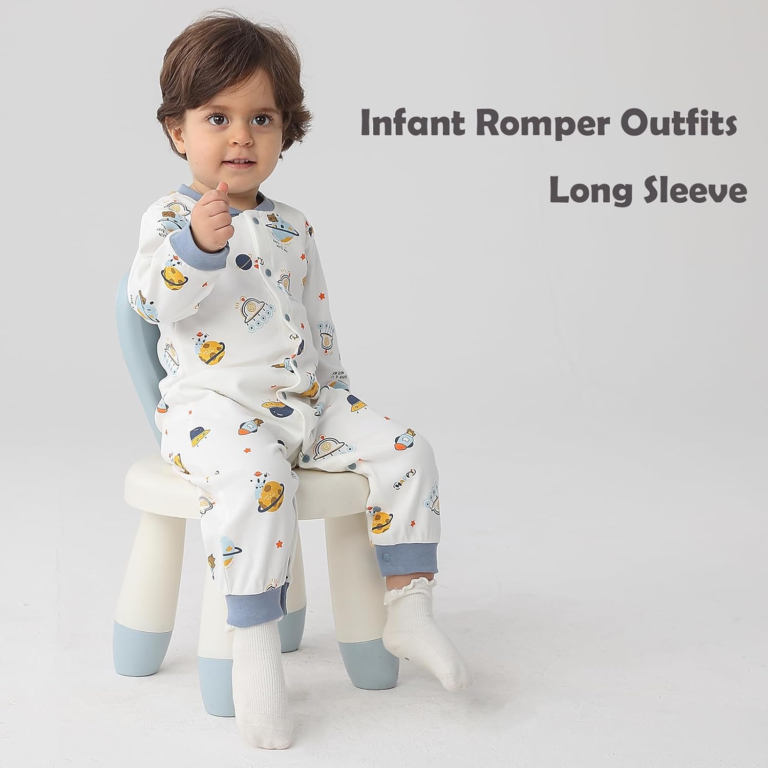 Egaivtya Soft Cotton Romper for Newborn Boys