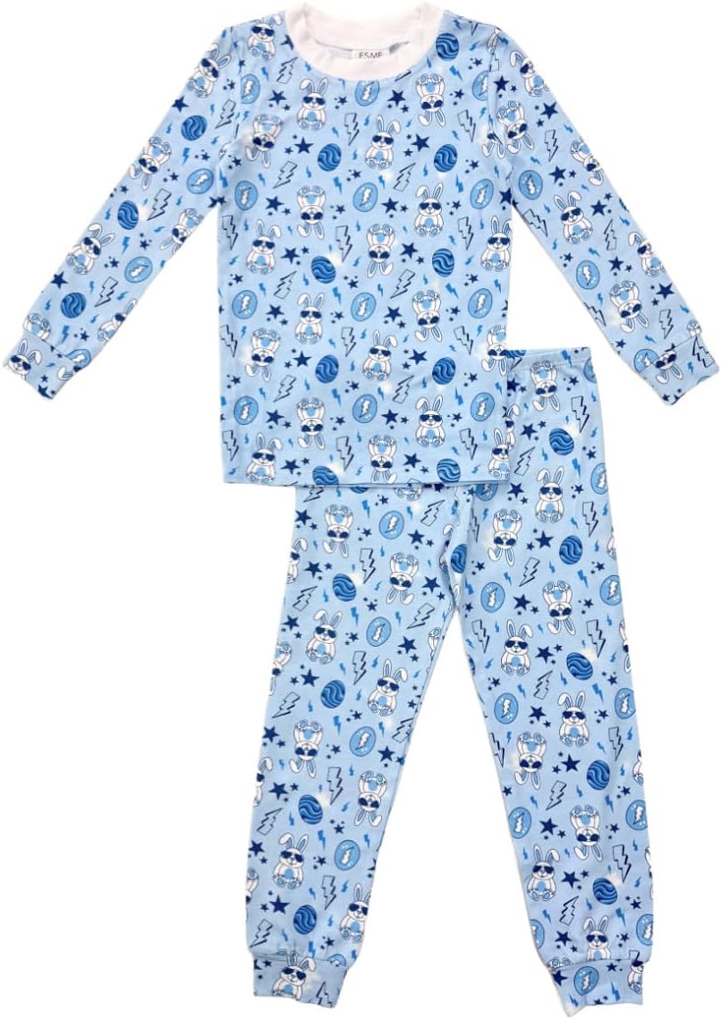 Sleek Pajama Set for Little Boys