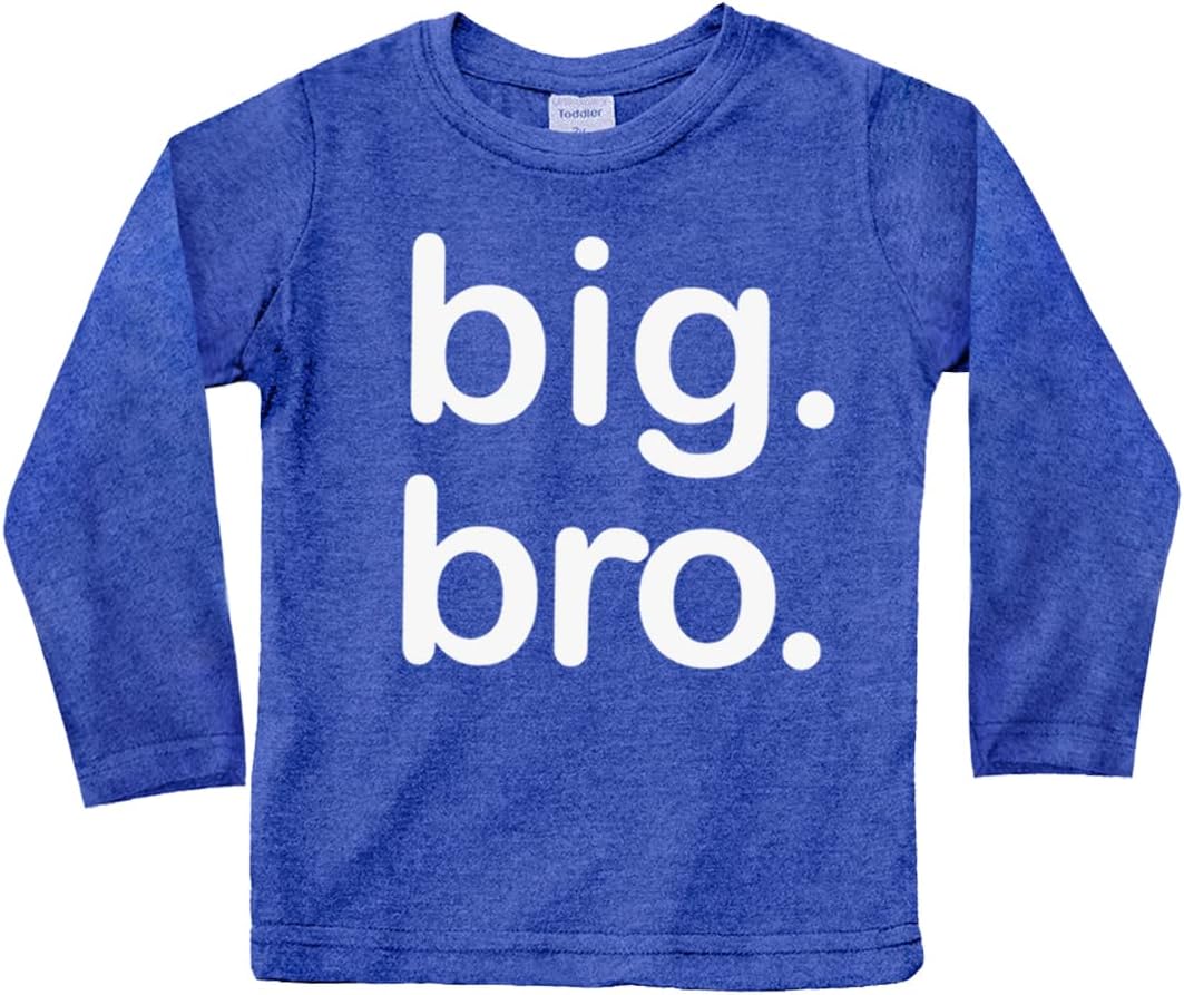 Big Sibling Makes You Feel Relaxed Big Brother Shirt for Toddler Boys