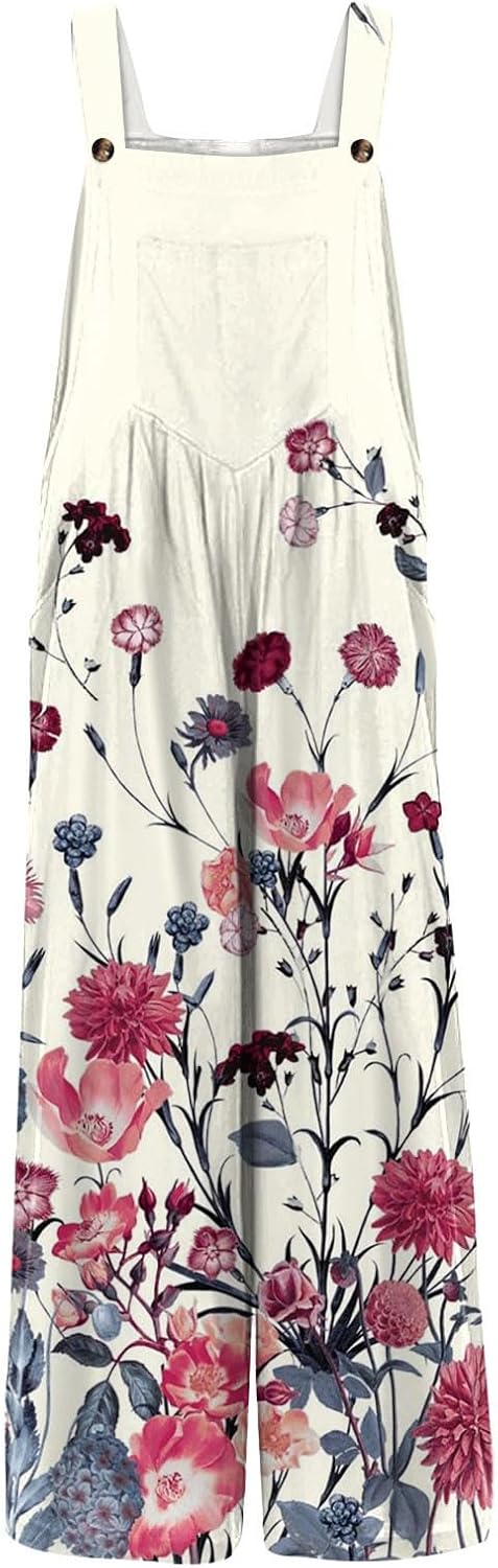 Floral Print Jumpsuit for Women