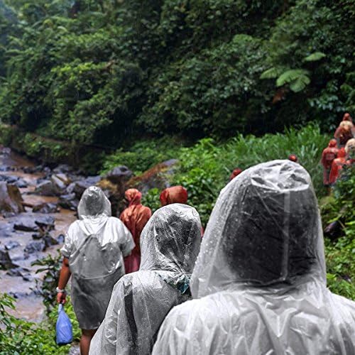 10-Piece Waterproof Rain Ponchodonn Set