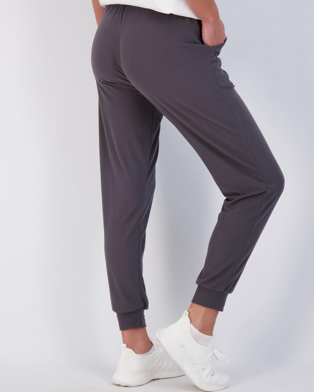 Real Essentials 3-Pack Womens Ultra-Soft Lounge Joggers