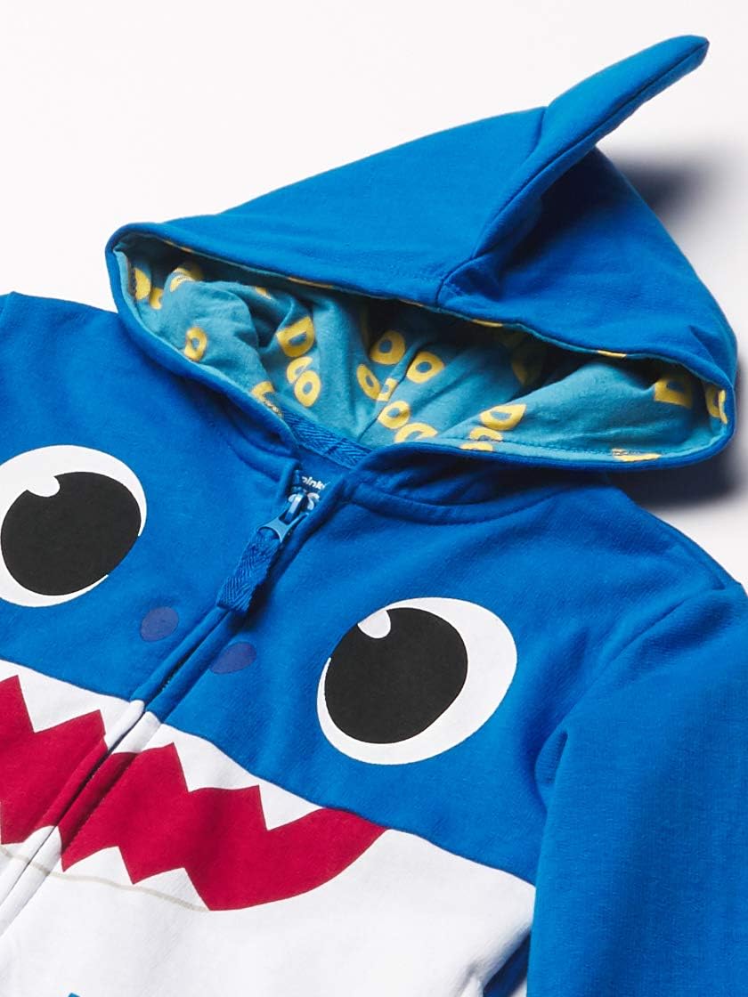 Baby Shark Big Face Zip Up hoodie