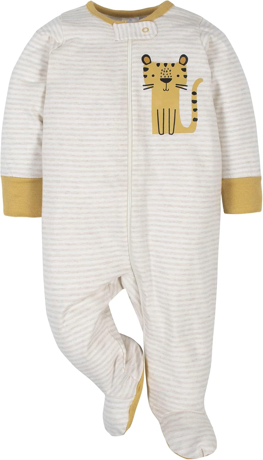 Gerber 4-Pack Sleep N Play Footie Set