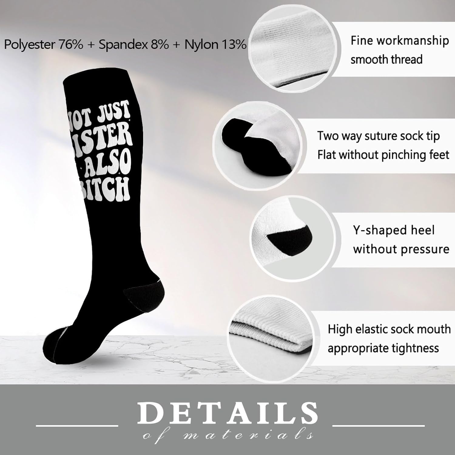 Im a Bitch Boot Socks