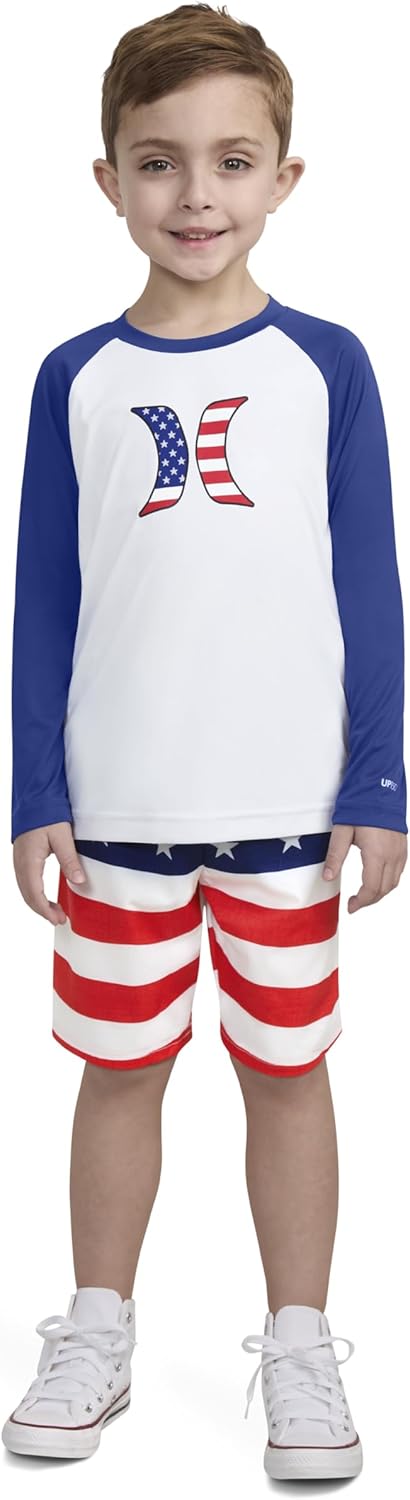Hurley Boys Swim Set Sun Protection Fast-Drying