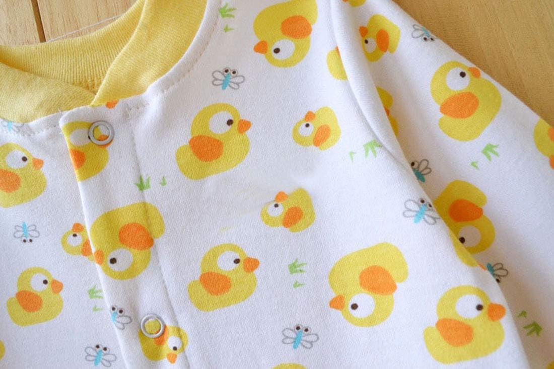 Perfect Baby romper Lightweight Soft Cotton Footed Jumpsuit for 0-12 Month