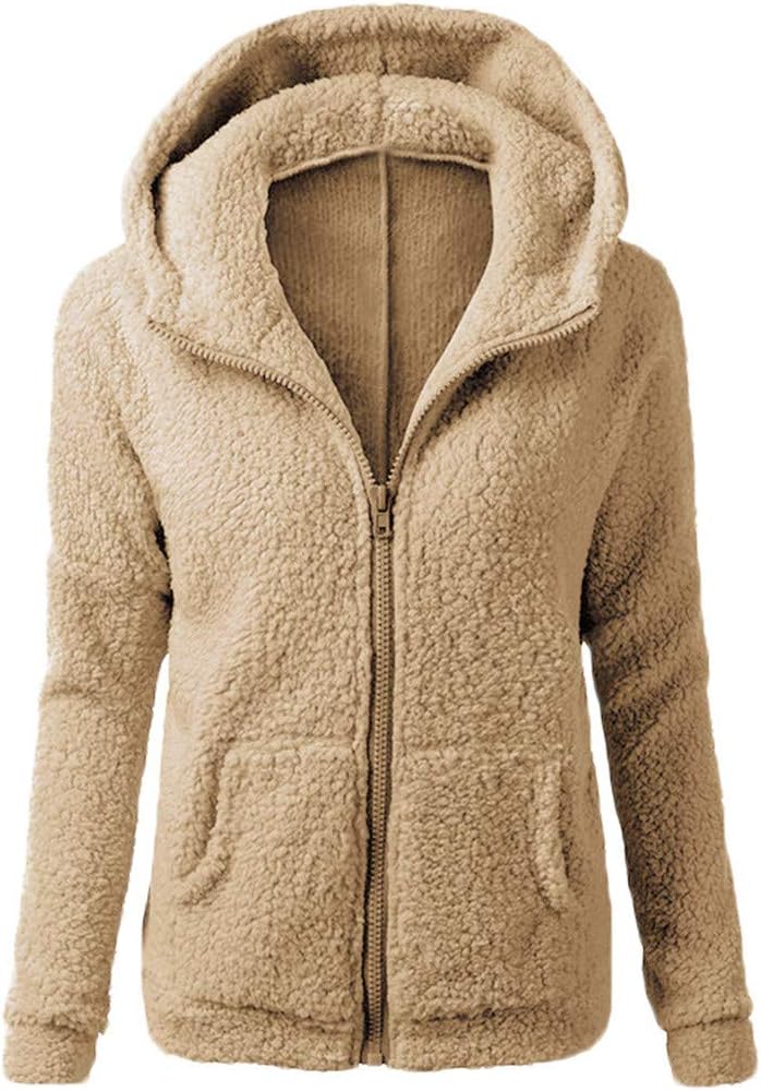 GOFULY Womens Zip-UP Jacket