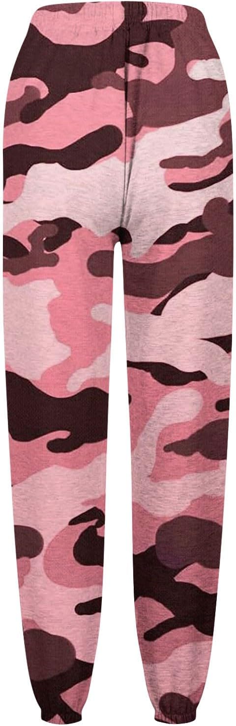 Womens Lightweight Y2K Cargo Sweatpants High Waisted Lounge Pants