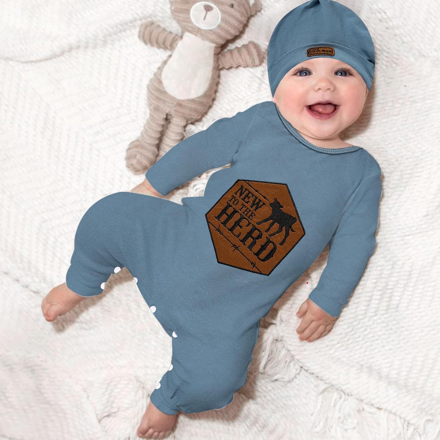 Newborn Romper Boys Cotton Jumpsuit