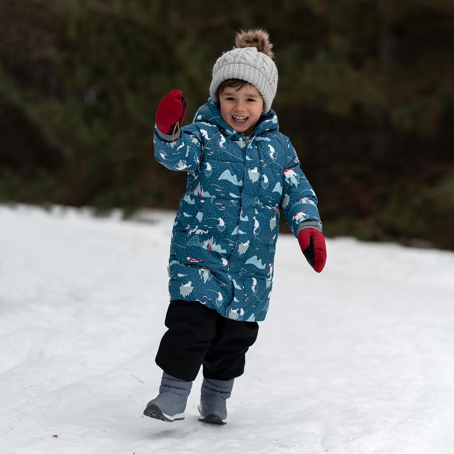 Jan Jul Waterproof Insulated Puffy Coat for Kids