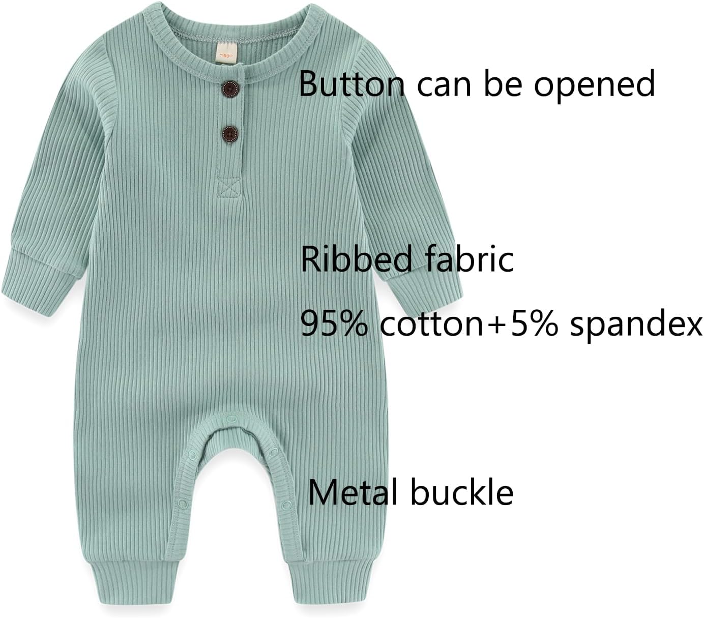 Ruliby Newborn Baby Bodysuit and Pant Sets