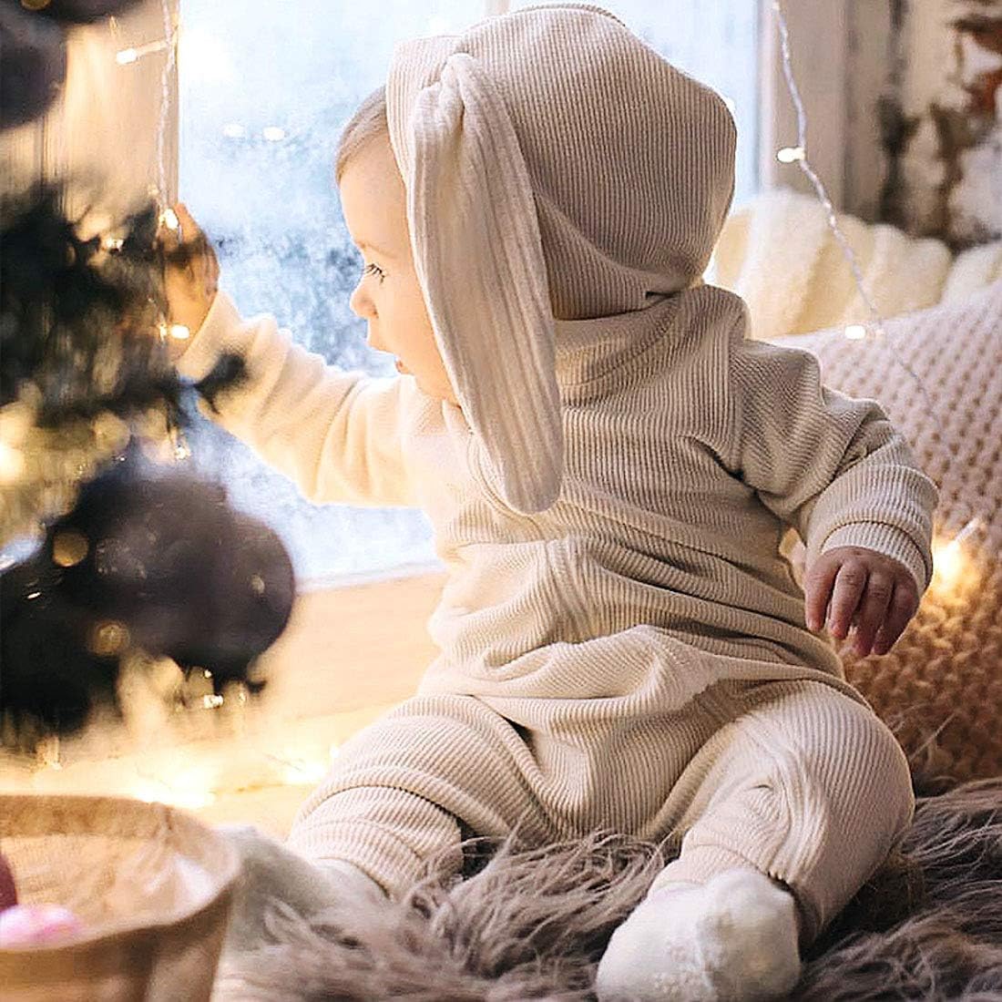 Simplee Kids Animal Bunny Baby Rompers