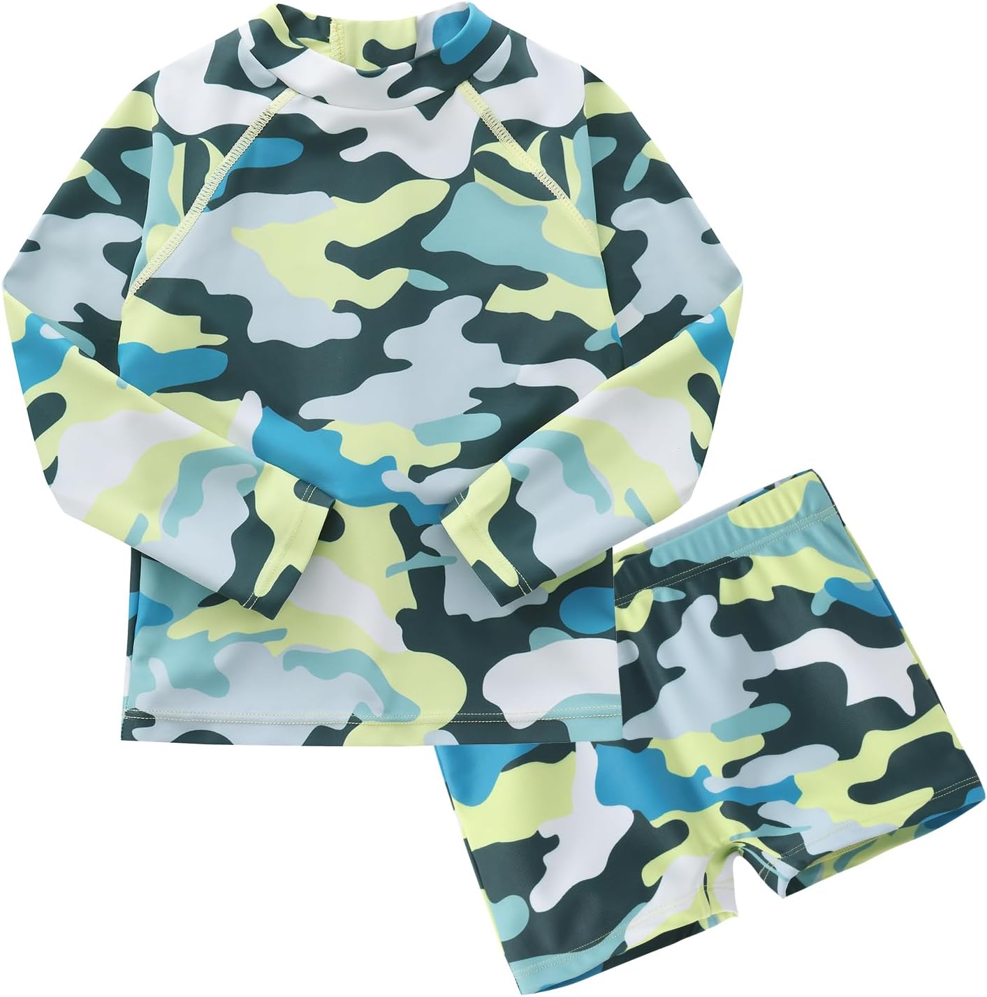 Mardonskey Boys Rash Guard Swim Set - UV Protection for Toddler