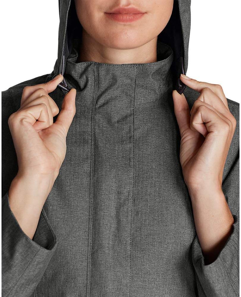 getIdPolishedco Eddie Bauer Womens Trench Coat Waterproof Insulated Perfect for All Seasons