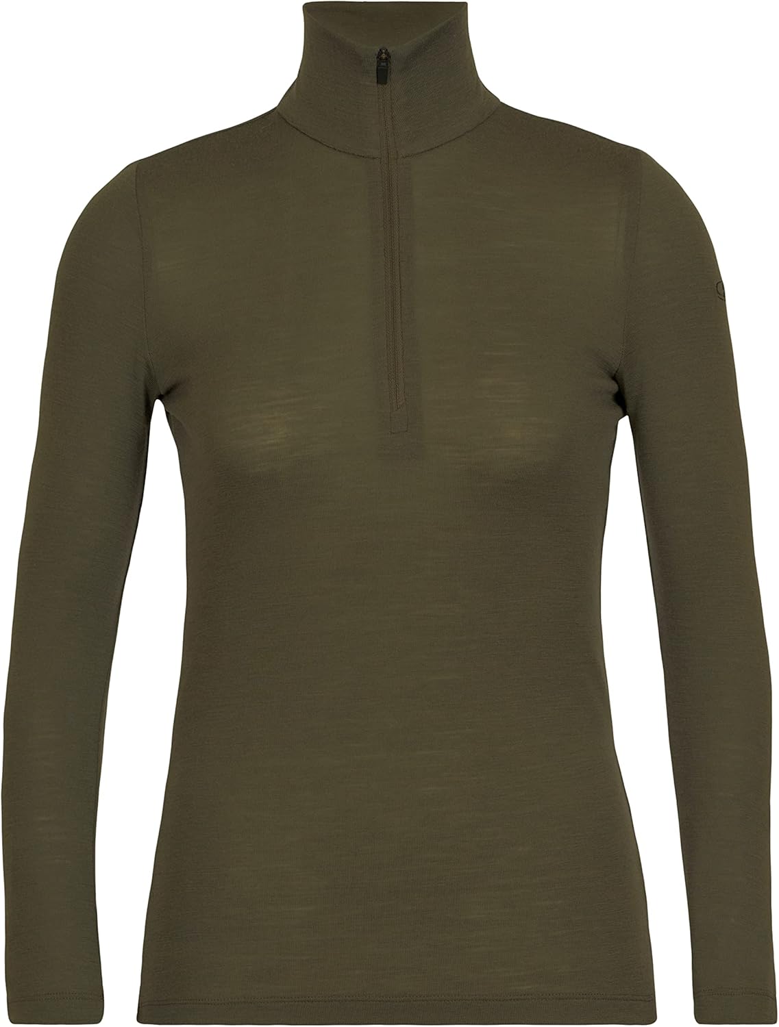 Icebreaker Merino Womens Long Sleeve Thermal Half Zip Top for Cold Weather