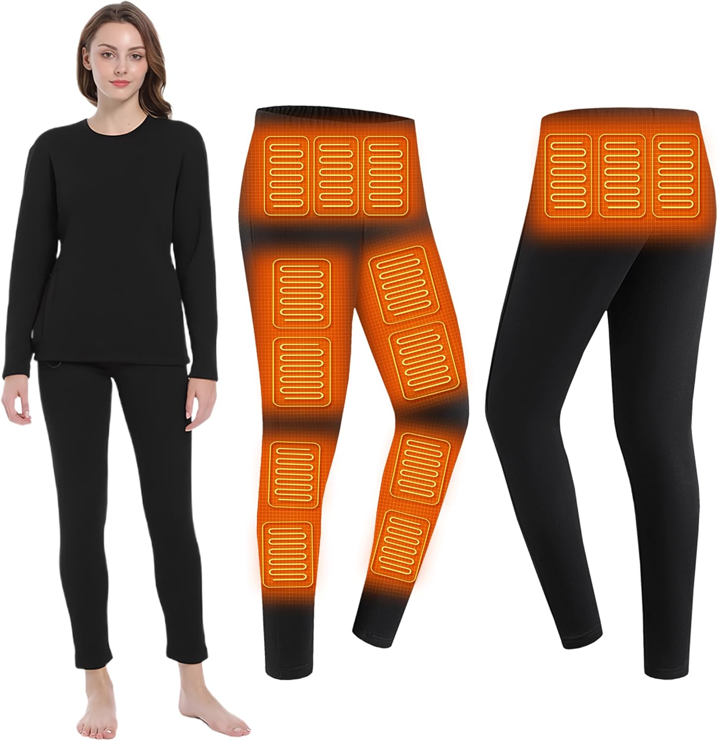 Heat-Generating Thermal Pant for Women