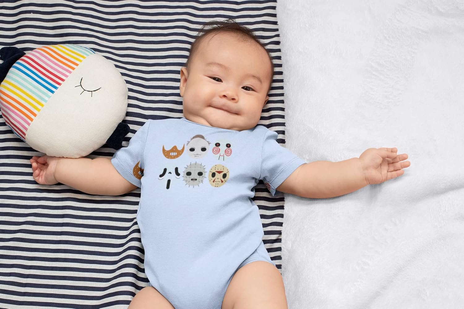 Scary Halloween t-shirt for kids Creepy but safe