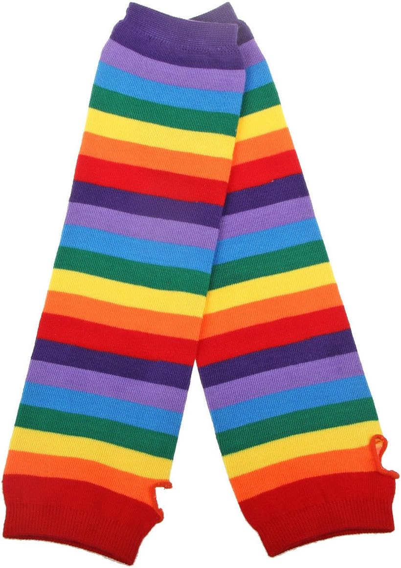 Chalier Rainbow Socks Gloves Set Perfect for Weddings Parties Everyday Style