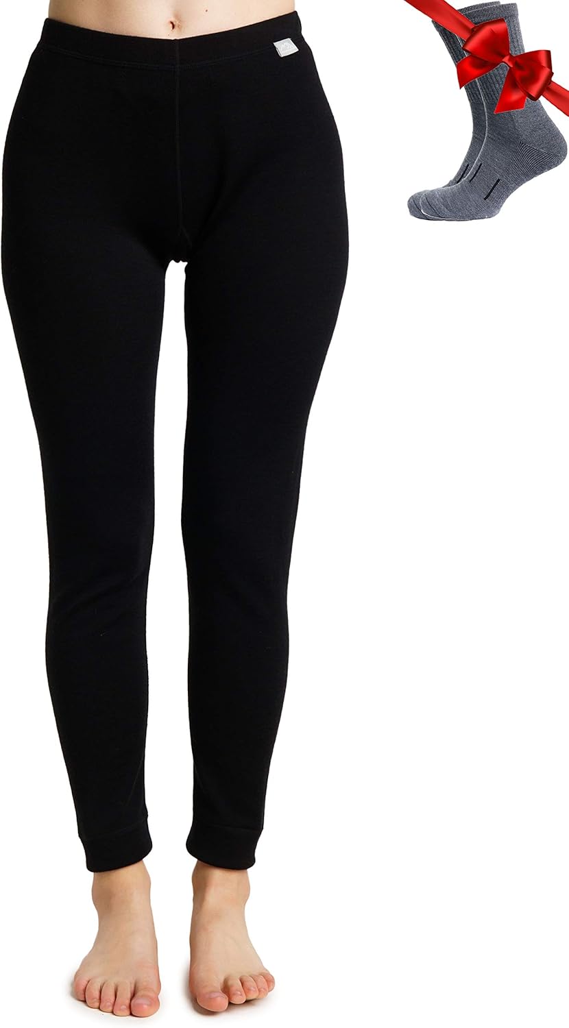 Merino Wool Base Layer Womens Pants