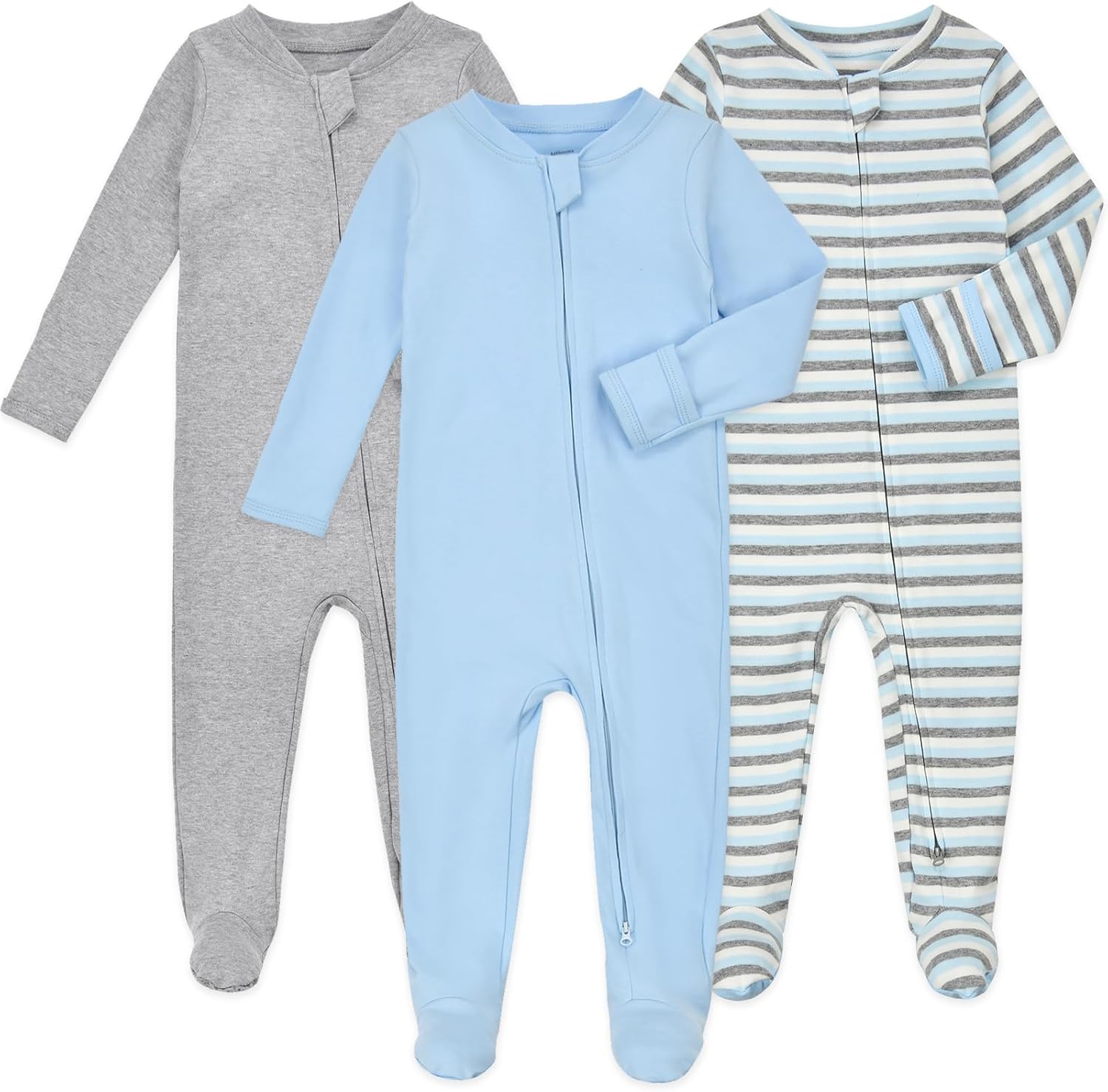 Aablexema Baby Pajama Set Cozy and Warm for 3-PieceMultipack