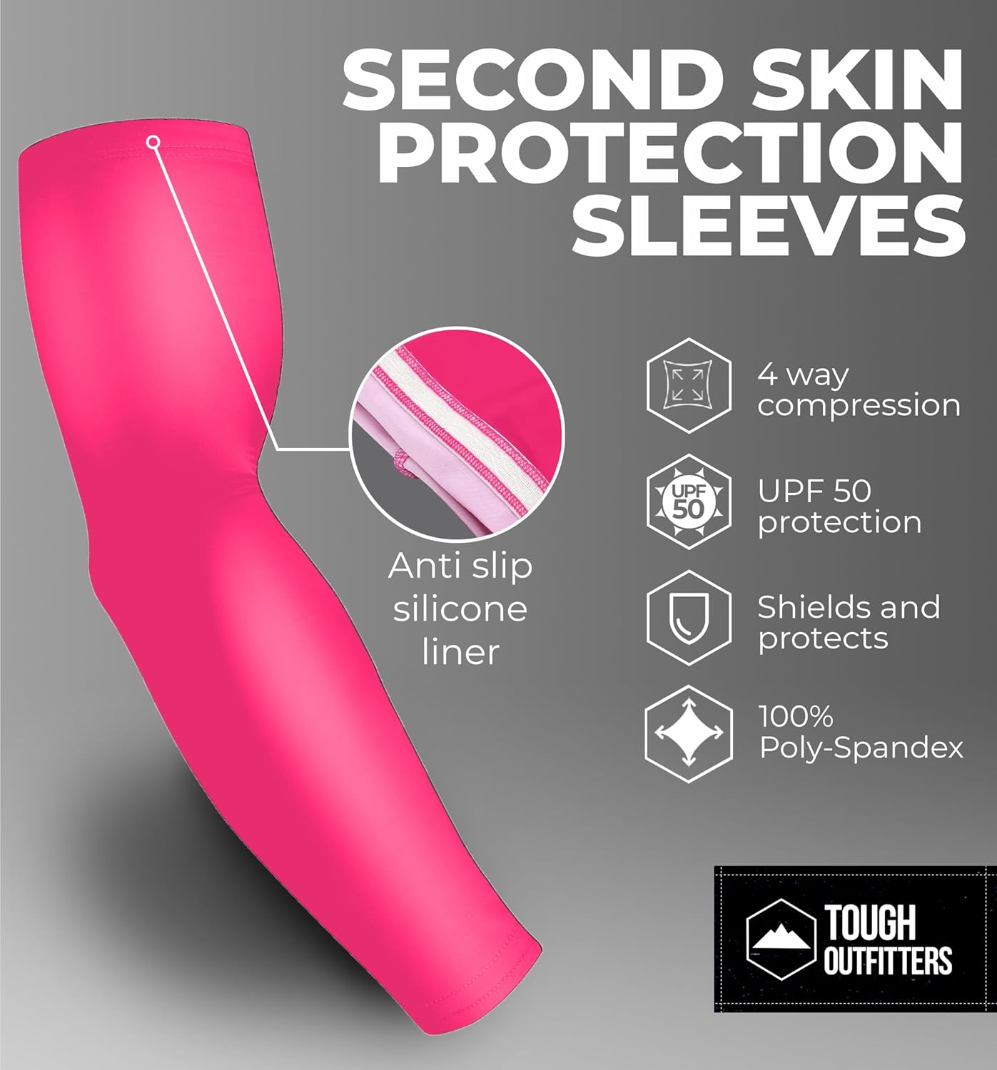 Pro Performance Compression Arm Sleeves