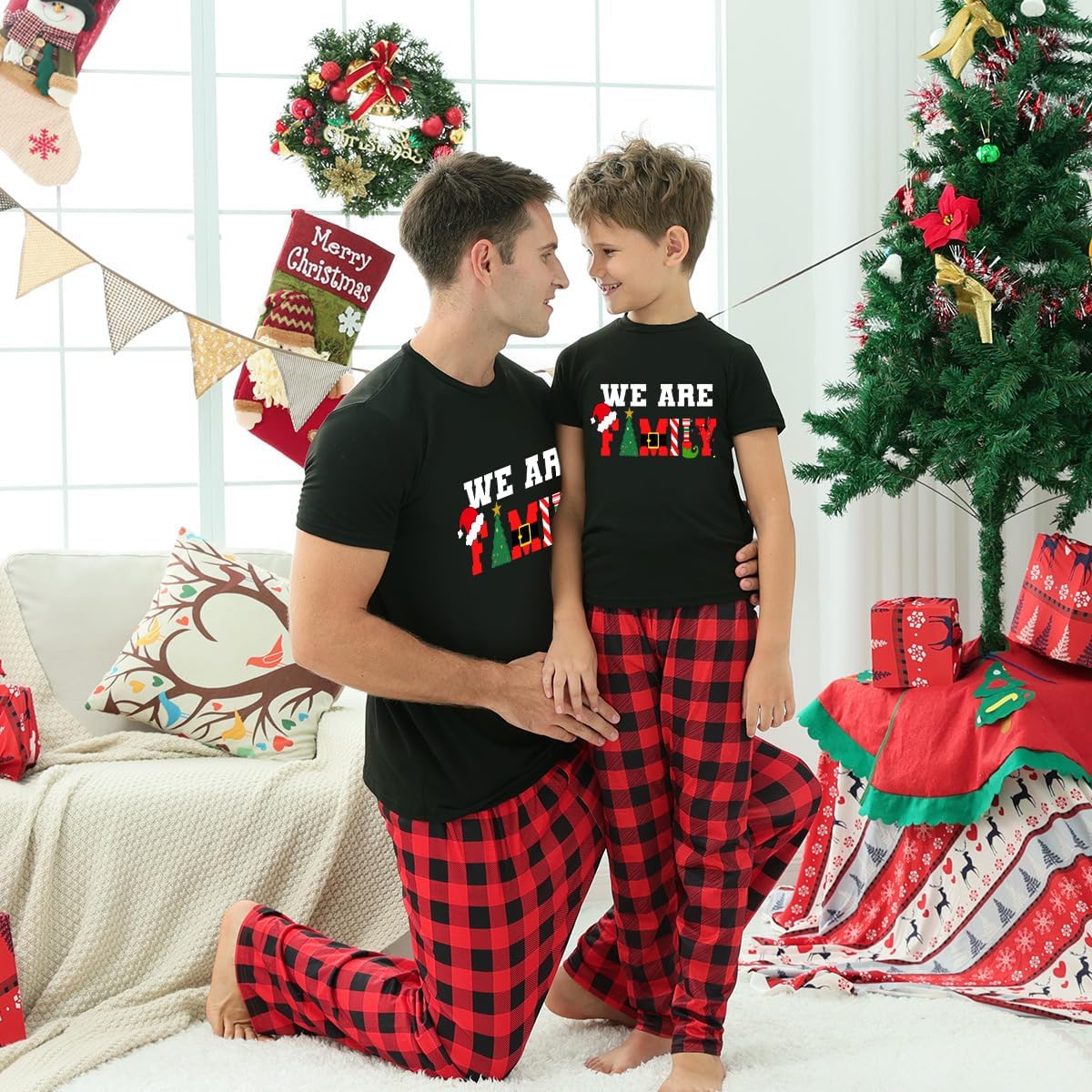 seasoning Christmas Pajamas for Families for Perfect Cozy Evening
