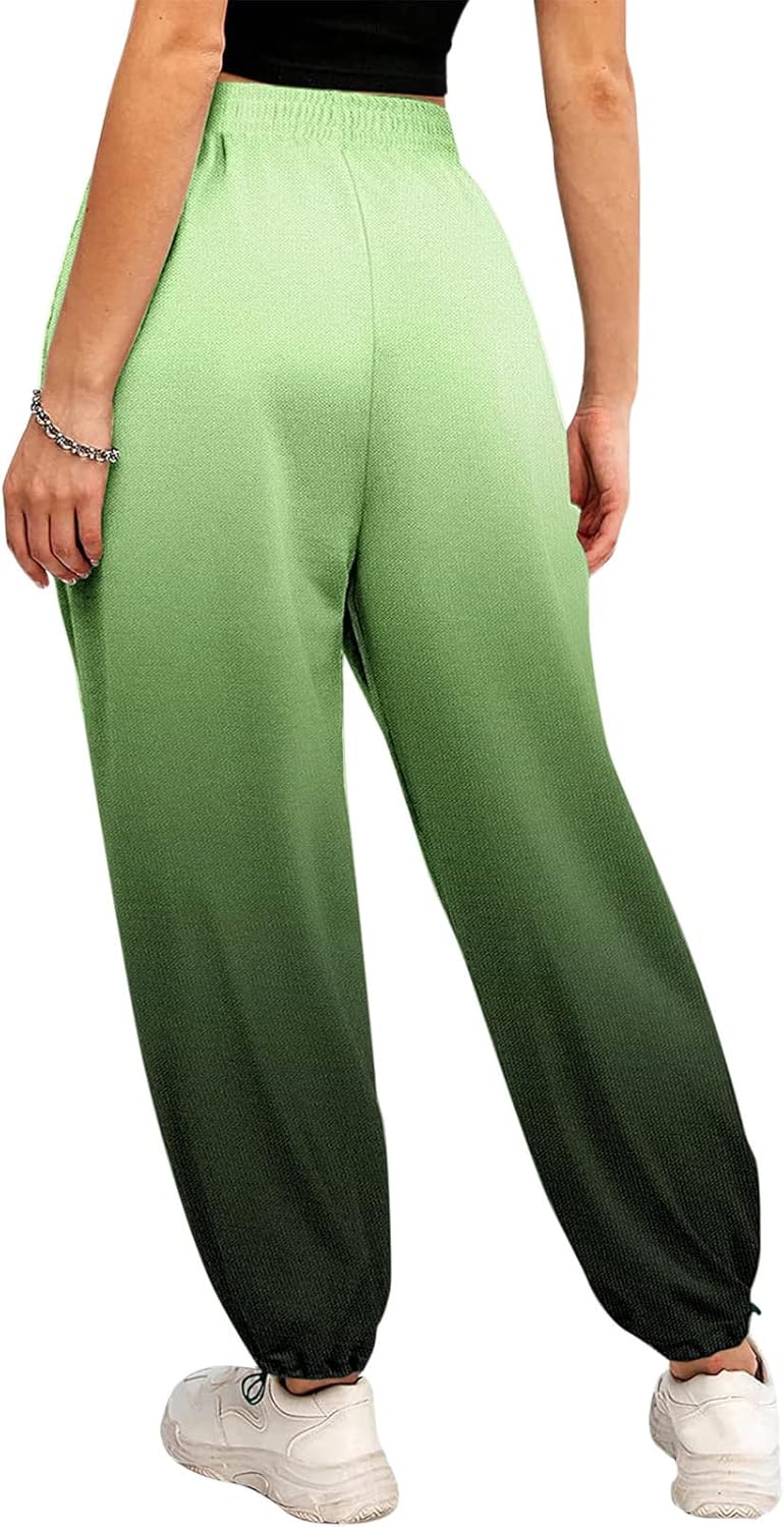 High-Waisted Aesthetic Petite Womens Sweatpants with Pockets