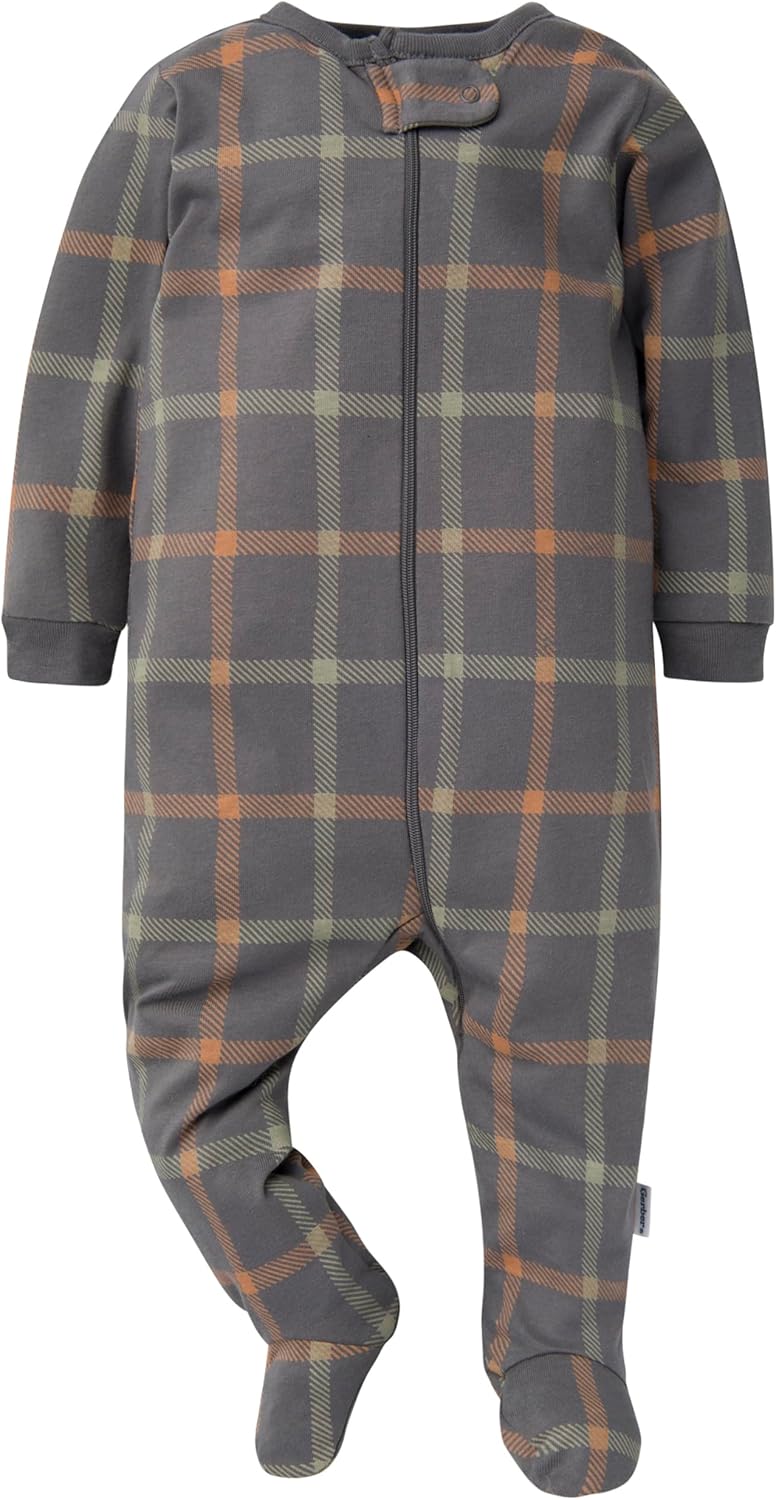 4-Pack Sleep N Play Footie Set for Boys