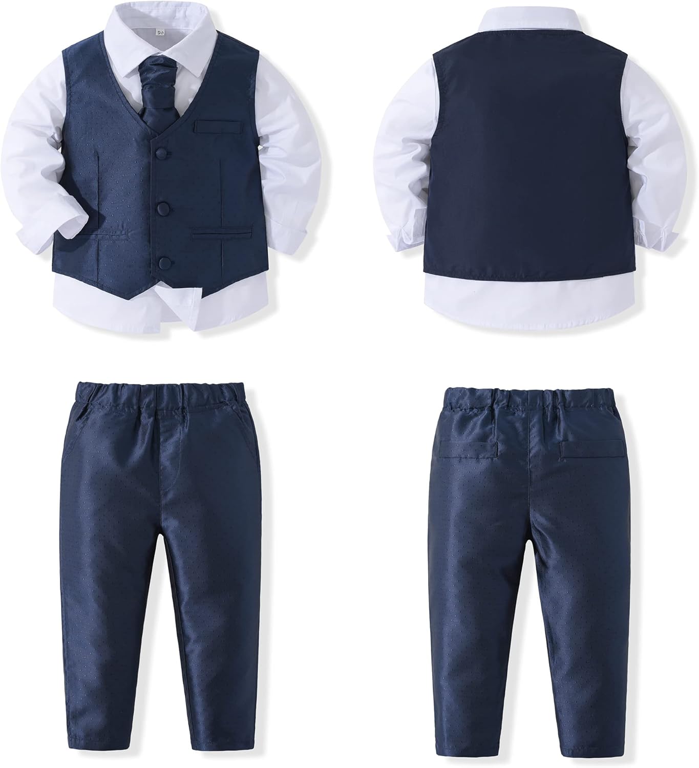 Kimocat Baby Boy Suits for Men Gentleman Outfits for Birthdays Weddings