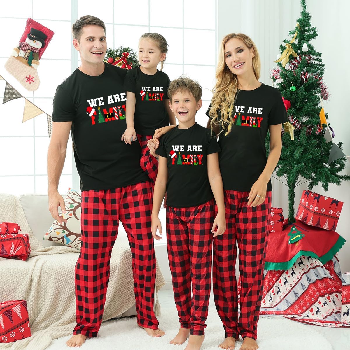 seasoning Christmas Pajamas for Families for Perfect Cozy Evening