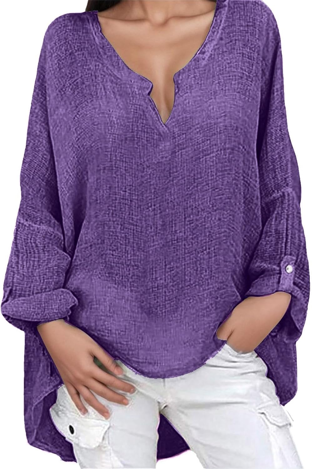 V-Neck Bohemian Lightweight Tee