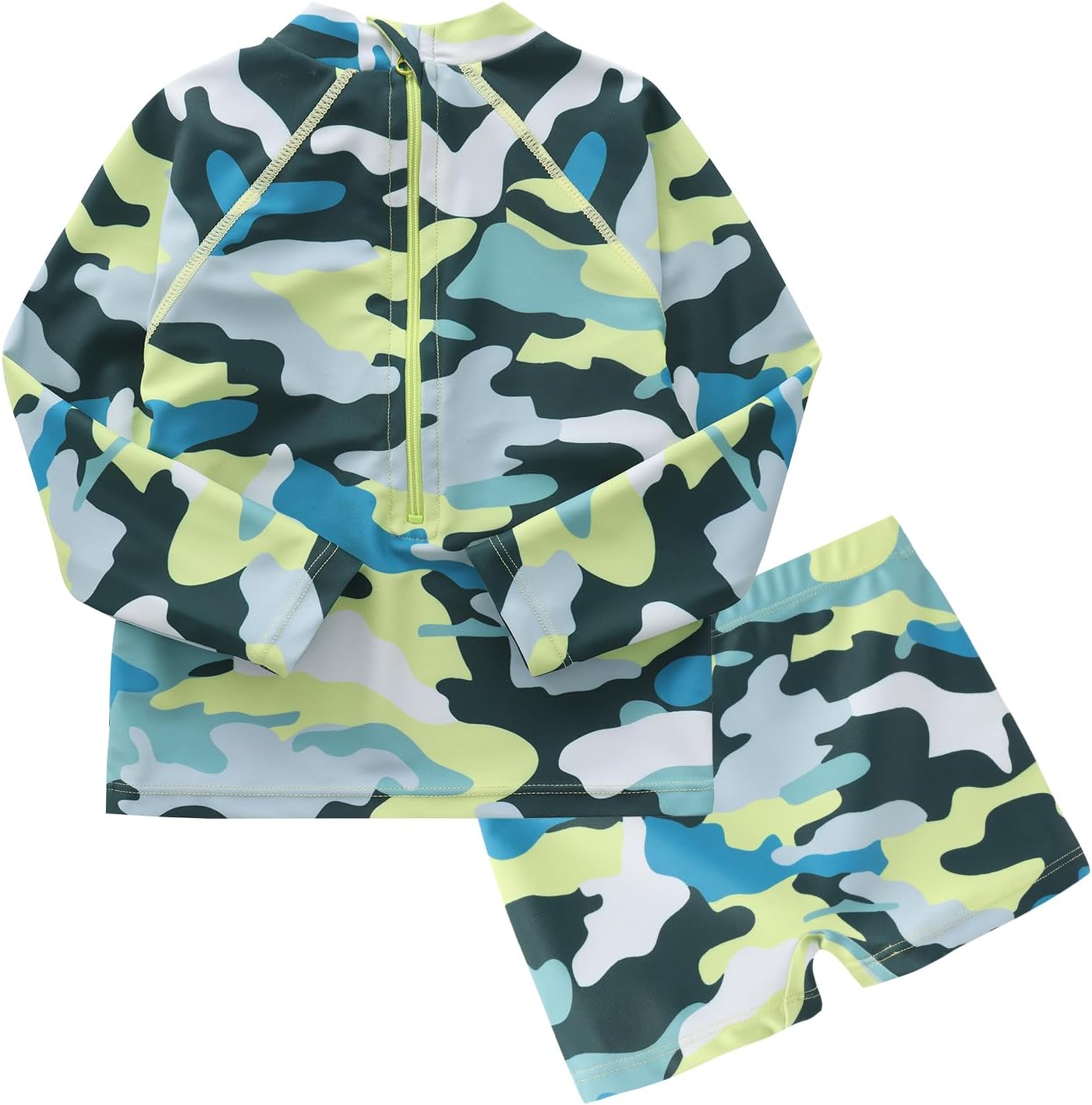 Mardonskey Boys Rash Guard Swim Set - UV Protection for Toddler