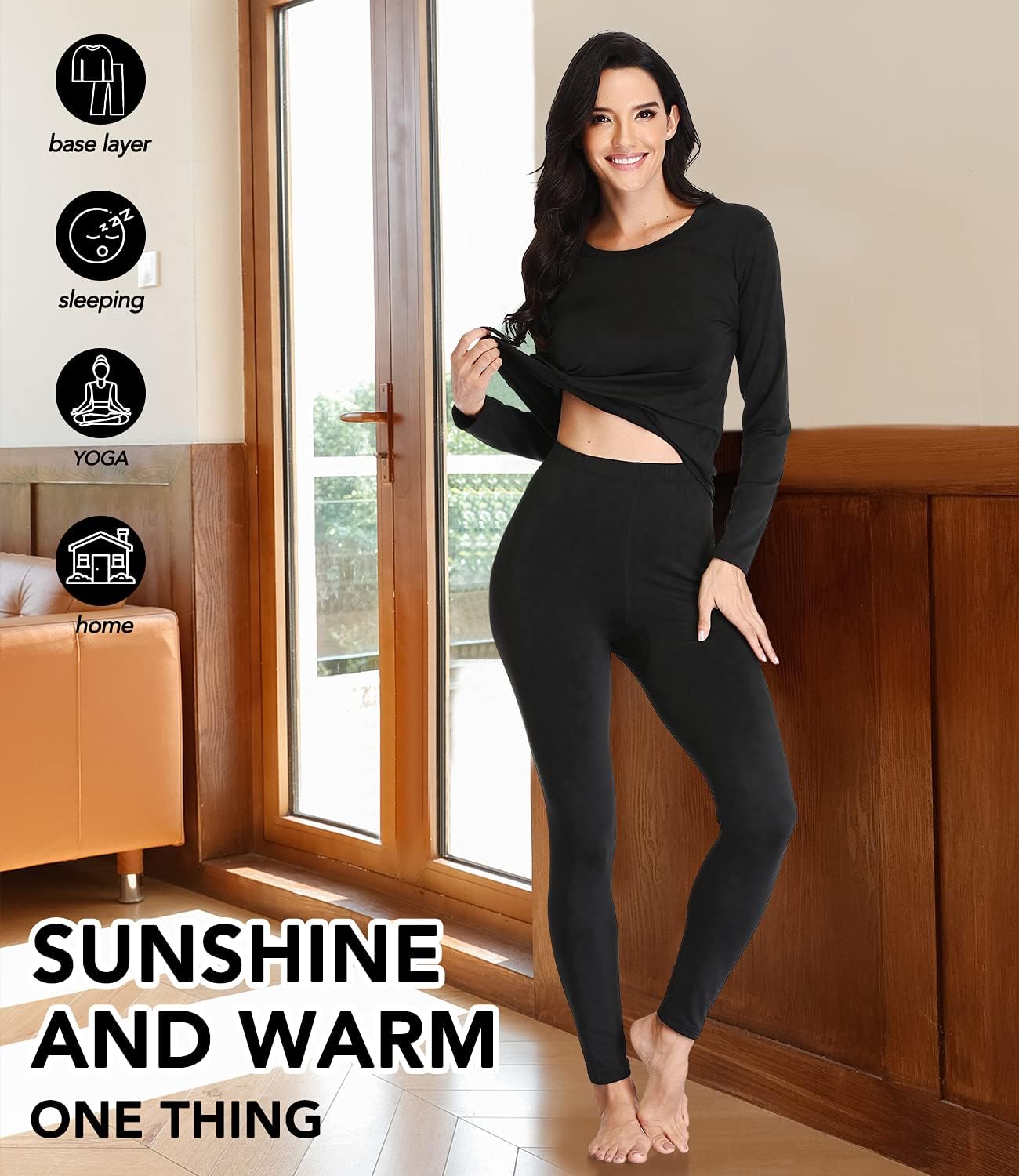 Thermal Pajama Set for Winter