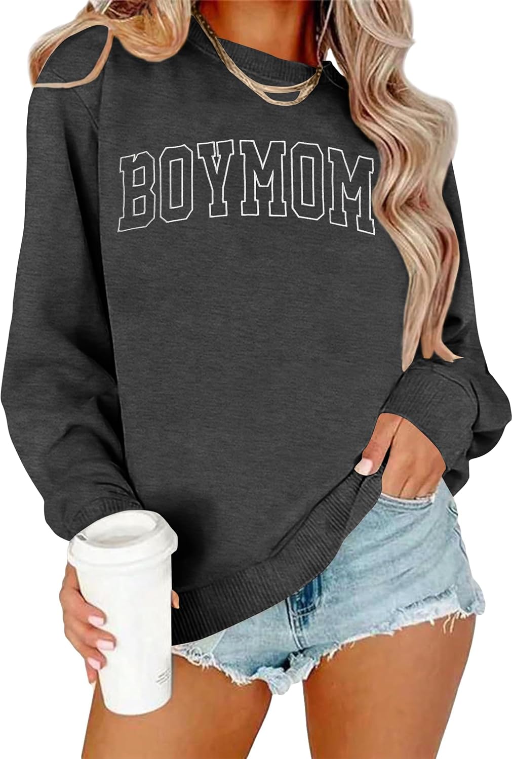 Perfect for Moms HT Boy Mom Sweatshirt